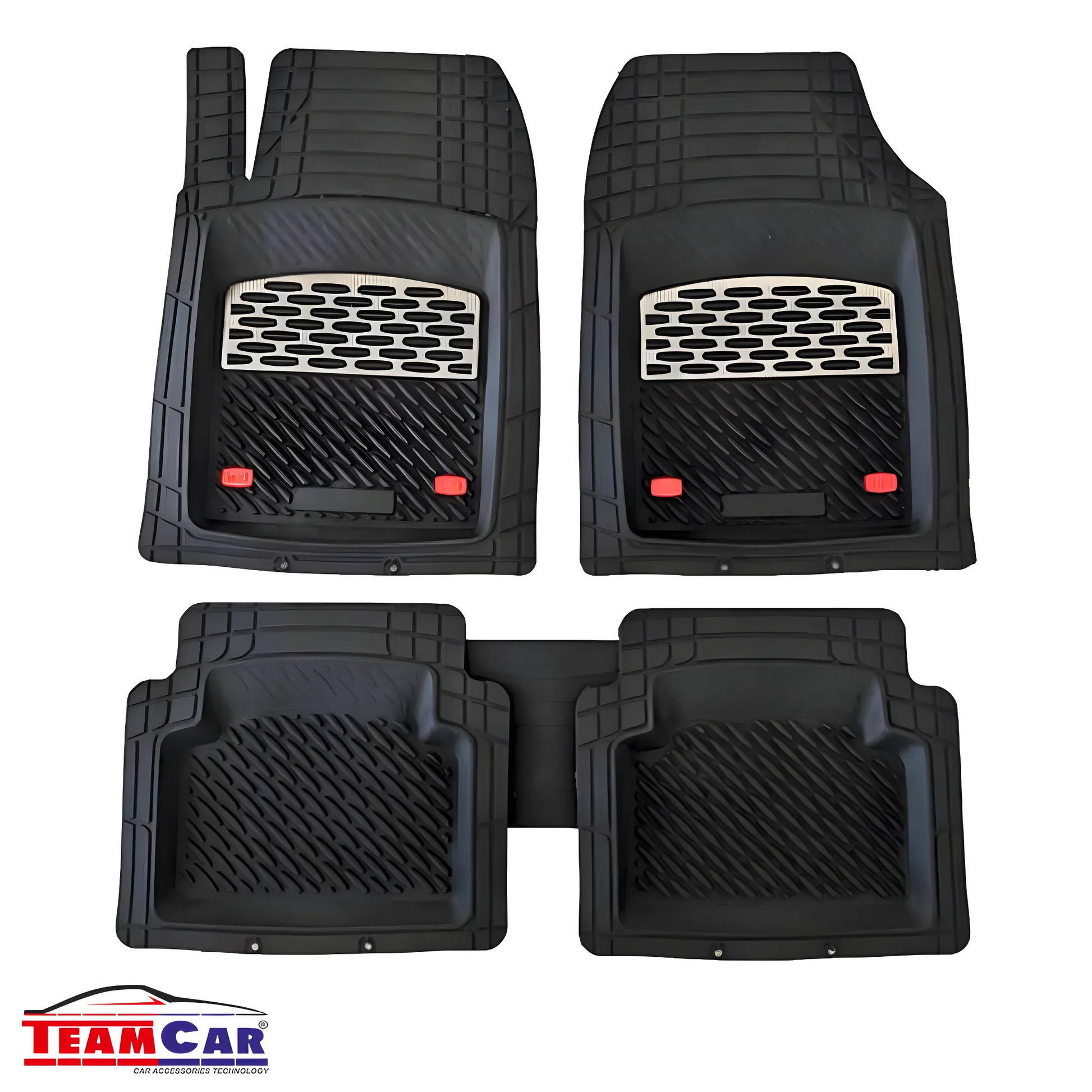 Covorașe Auto TeamCar® Tip Tăviță Compatibile Dacia Duster I (2010–2017) - Silver - 221.ro