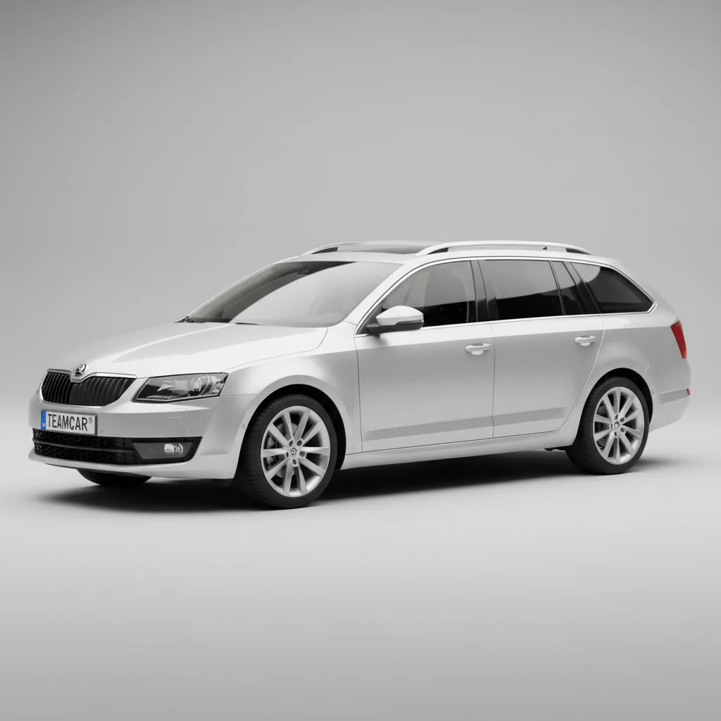 Covorașe Skoda Octavia III Combi 2013-2016 | Black Edition – TeamCar®