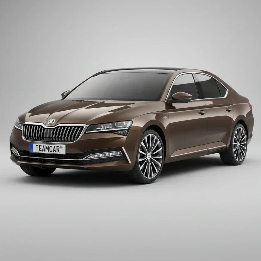 Covorașe Skoda Superb III Liftback Facelift 2019-2024 | Blue Edition – TeamCar®