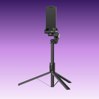 Gimbal Aochuan SMART M2 PRO, D6729, tip selfie-stick, Content Creator Edition, Negru Mat