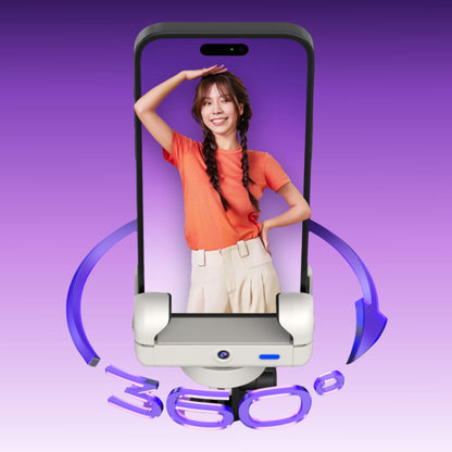 Gimbal Aochuan SMART M2 PRO, D6729, tip selfie-stick, Content Creator Edition, Negru Mat