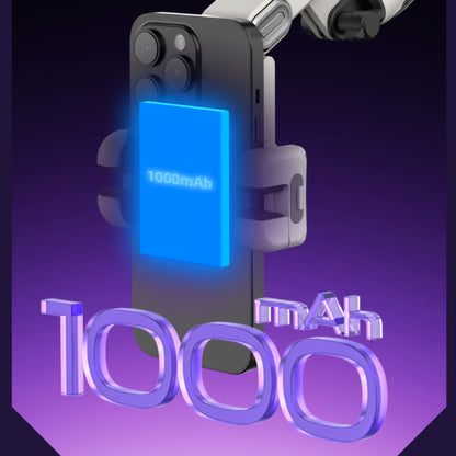 Gimbal Aochuan SMART M2 PRO, D6729, tip selfie-stick, Content Creator Edition, Negru Mat