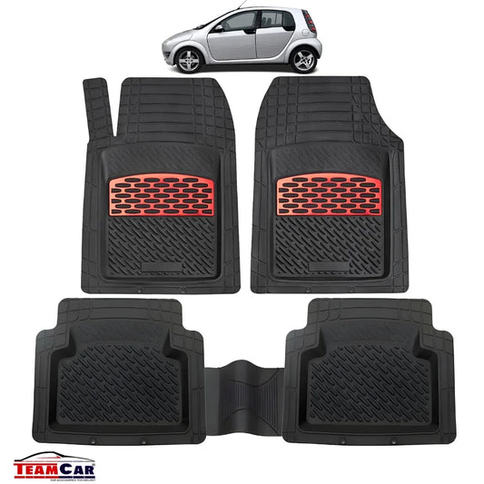 Smart Forfour I Covorase Auto TeamCar® Tip Tavita Compatibile (2004–2006) Red - 221.ro