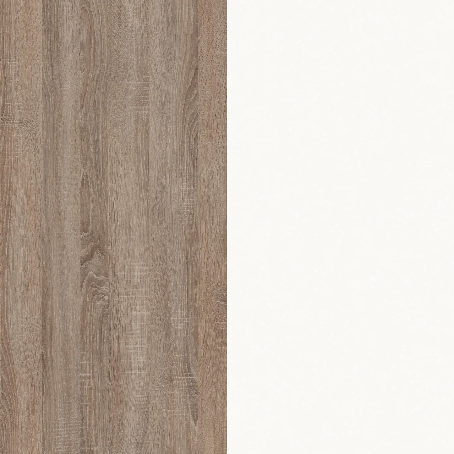 Set Bucatarie haaus Ara, Stejar Sonoma Inchis/Alb, L 120 cm