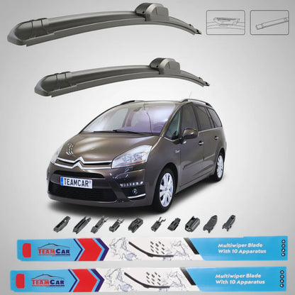 Ștergătoare Citroen C4 Grand Picasso UA (2008–2013) Flat | Set față – TeamCar®