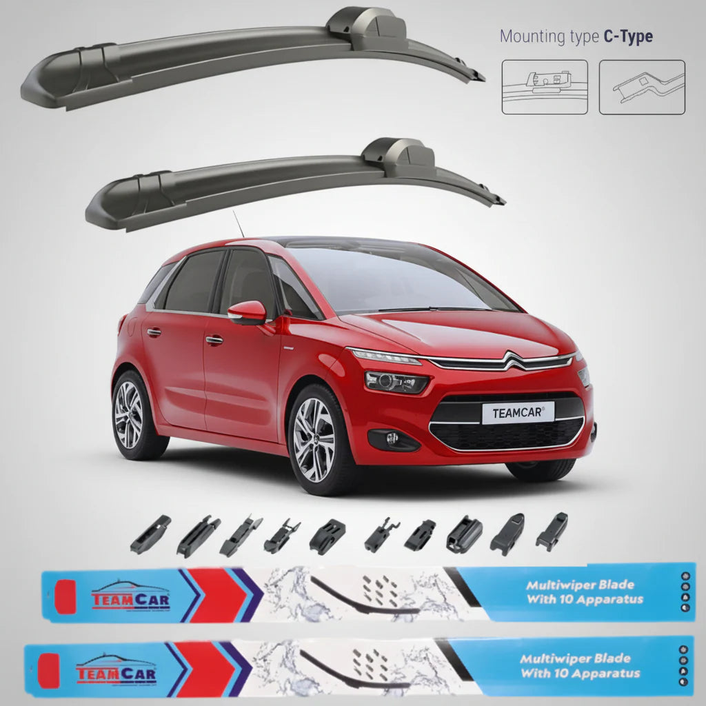 Ștergătoare Citroen C4 Picasso II (2013–2016) Flat | Set Față – TeamCar®