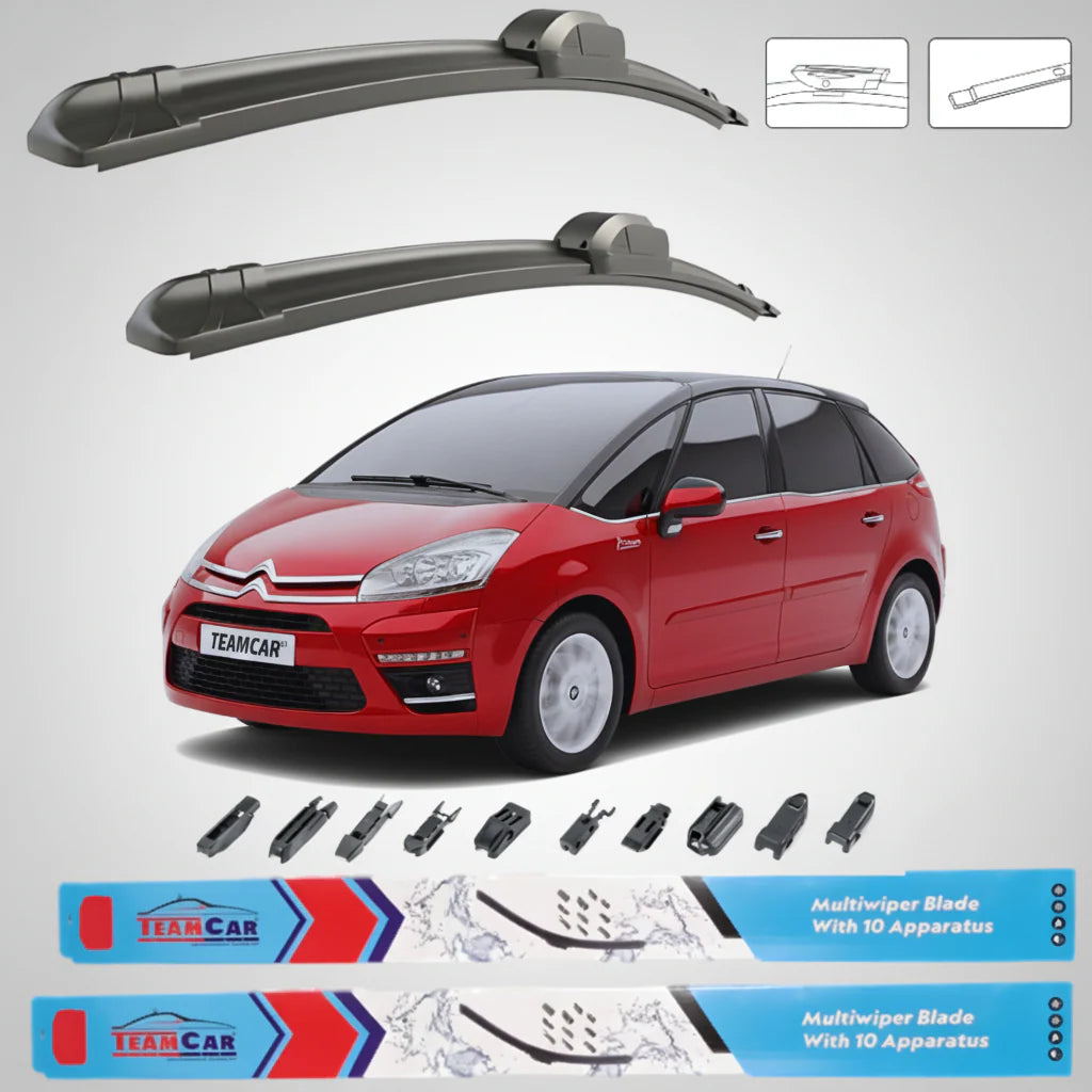 Ștergătoare Citroen C4 Picasso UD (2008–2013) Flat | Set față – TeamCar®