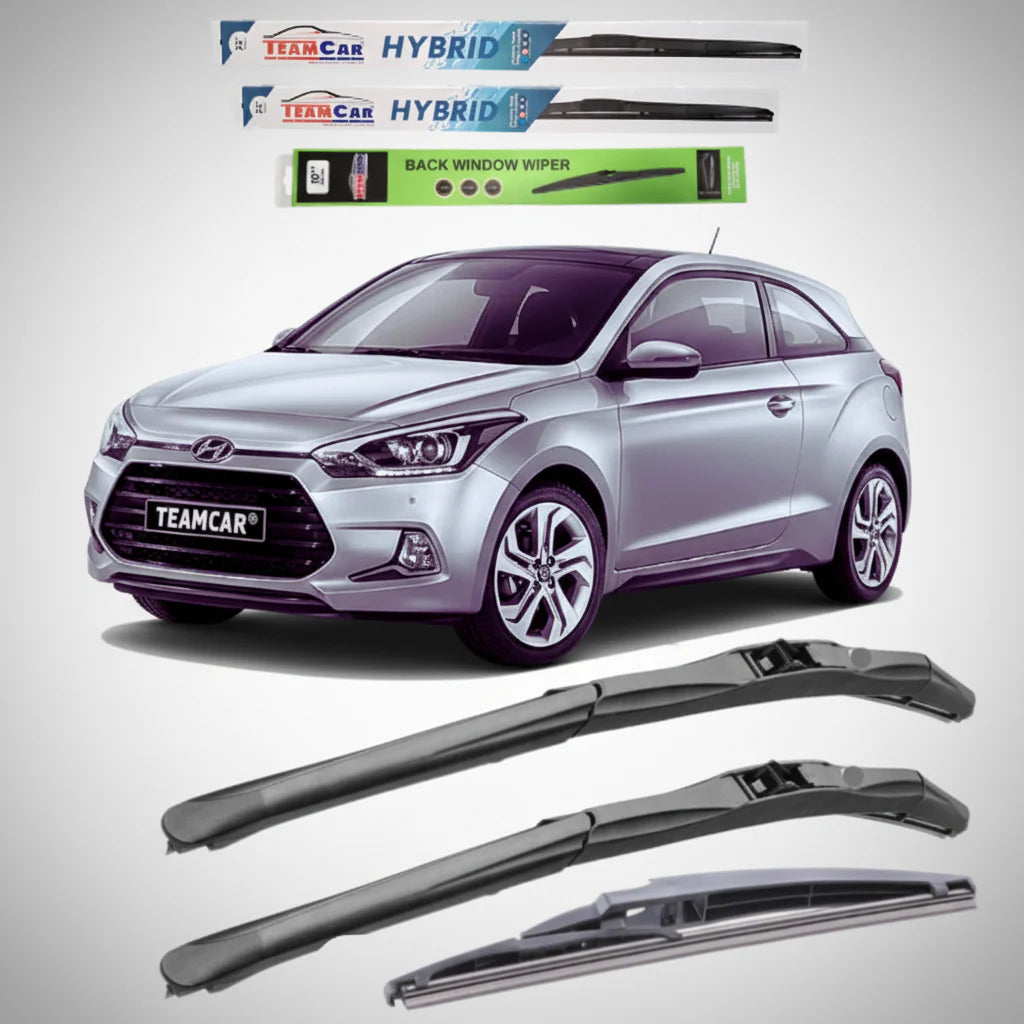 Ștergătoare Hyundai i20 Coupe (2015–2018) Hibrid | Set Complet – TeamCar®