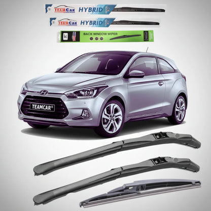 Ștergătoare Hyundai i20 Coupe (2015–2018) Hibrid | Set Complet – TeamCar®