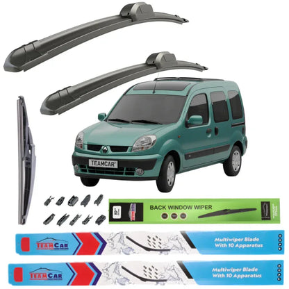 Ștergătoare Renault Kangoo I Facelift (2003–2008) TeamCar® – Set Complet | Universal