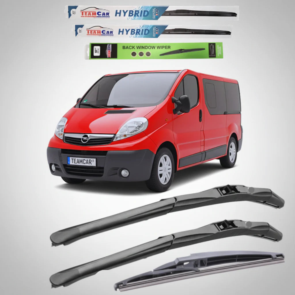 Ștergătoare Opel Vivaro Bus L1H1 (2006–2014) Hibrid | Set Complet – TeamCar®