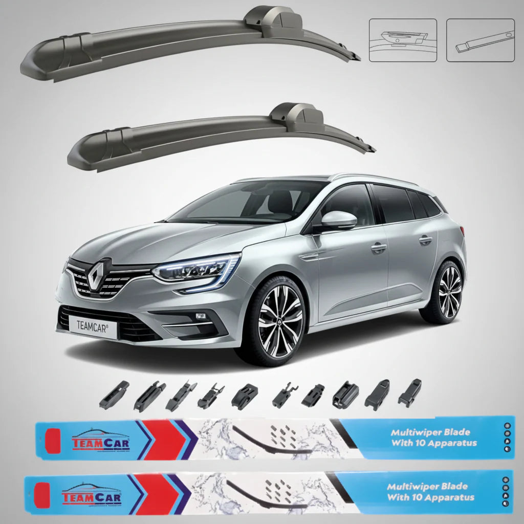 Ștergătoare Renault Megane IV Estate Facelift (2020–2024) TeamCar® – Set față