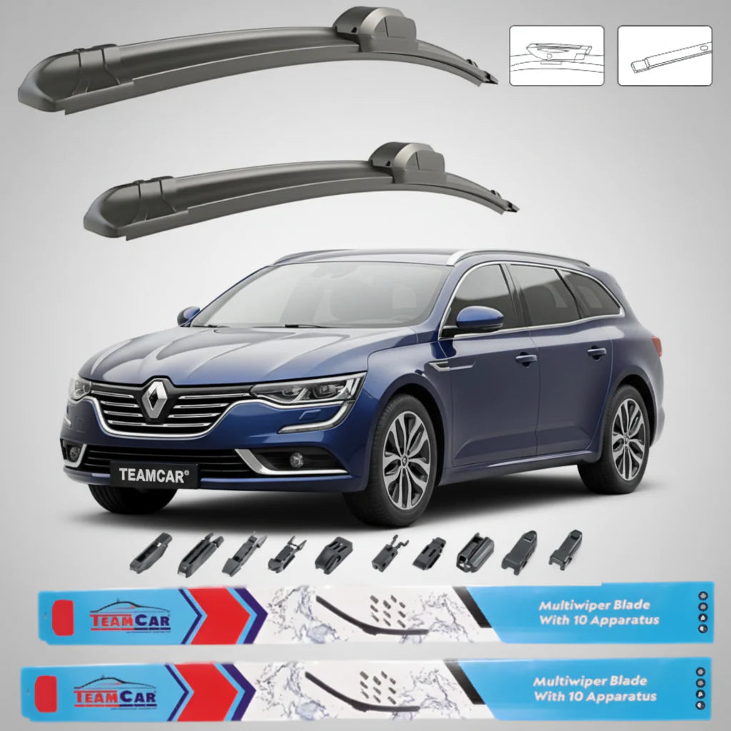 Ștergătoare Renault Talisman Grandtour (2016–2022) TeamCar® – Set față