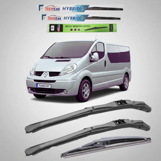 Ștergătoare Renault Trafic II JL Bus L2H1 (2006–2014) Hibrid | Set Complet – TeamCar®