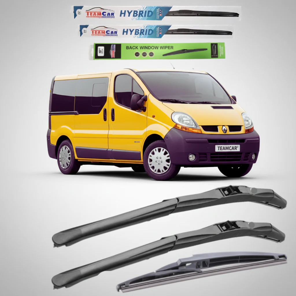 Ștergătoare Renault Trafic II JL Bus L1H1 (2001–2006) Hibrid | Set Complet – TeamCar®