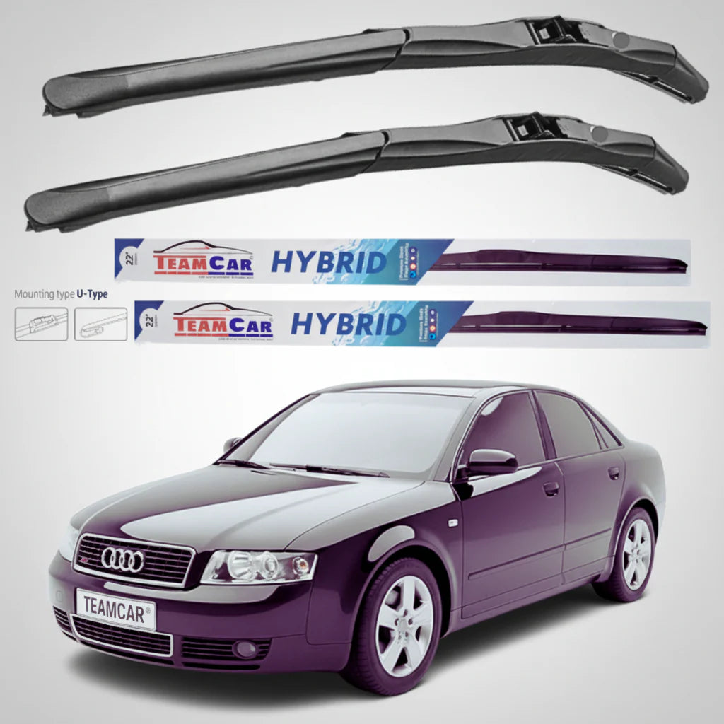 Ștergătoare Audi A4 B6 8E2 Sedan (2000–2001) Hibrid | Set față – TeamCar®