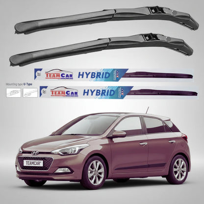 Ștergătoare Hyundai i20 GB (2014–2018) Hibrid | Set Față – TeamCar®