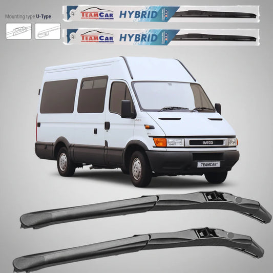Ștergătoare IVECO Daily MK3 Minibus (1999–2004) Hibrid | Set față – TeamCar®