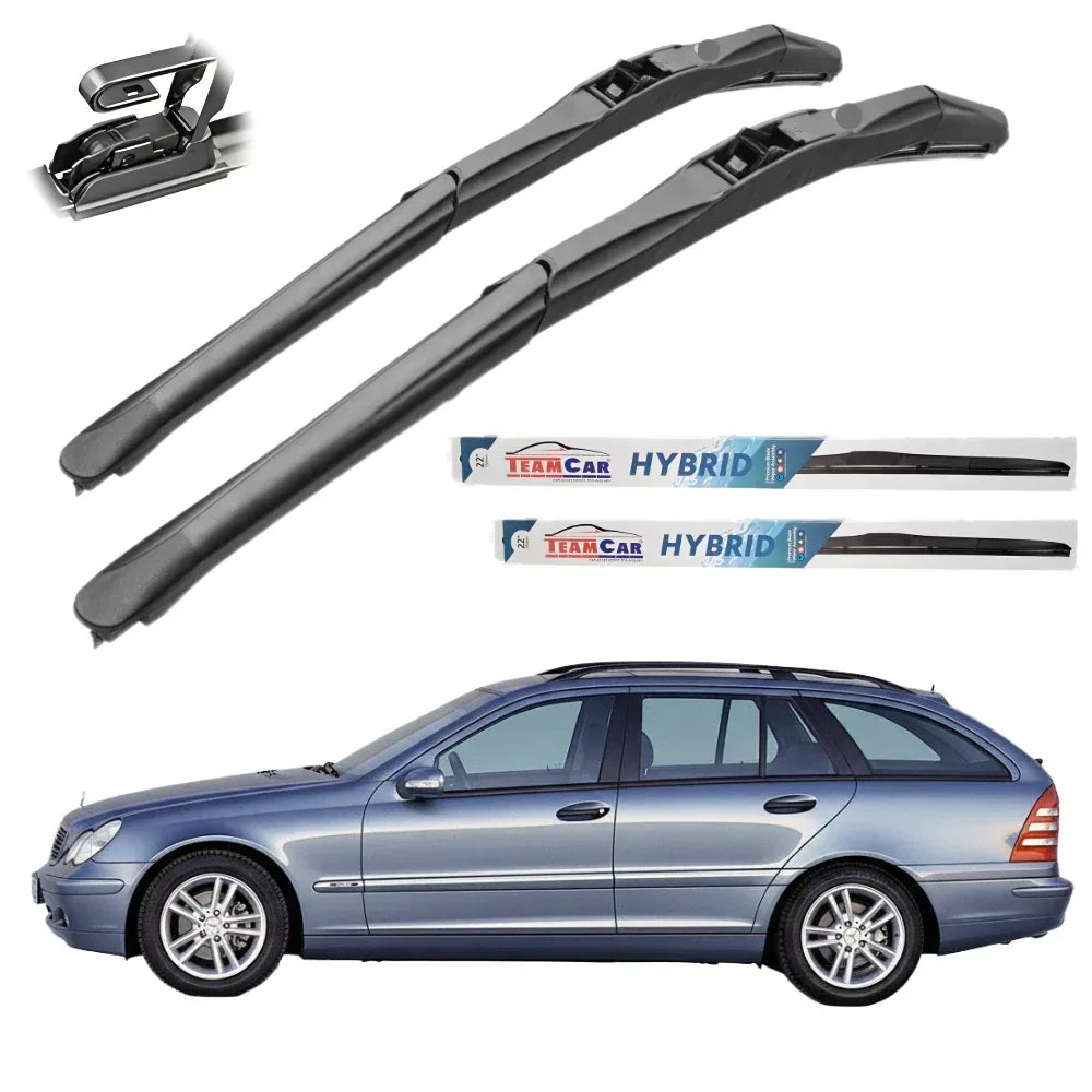 Ștergătoare TeamCar® Mercedes-Benz S203 Break 2001–06/2003 – Set față Hybrid - 221.ro