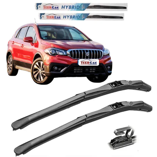 Ștergătoare TeamCar® Suzuki SX4 S-Cross (2013–prezent) – Set față Hybrid - 221.ro