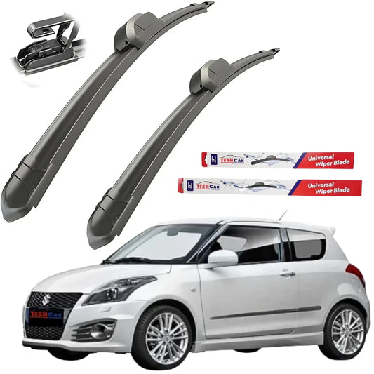 Ștergătoare TeamCar® Suzuki Swift V (FZ/NZ, 2010–2017) – Set față Flat - 221.ro