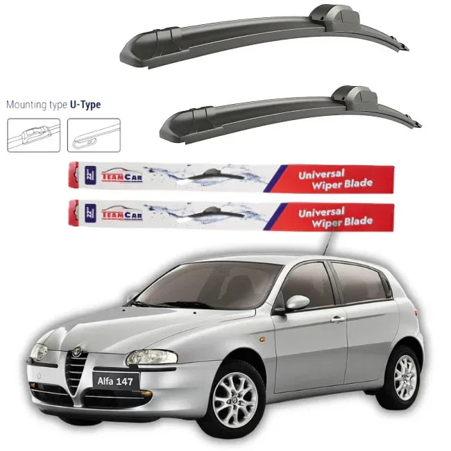 Stergatoare Alfa Romeo 147 (937) 5 usi 2001-2005 – Set Fata - 221.ro