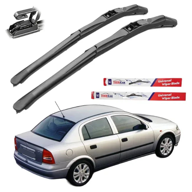 Stergatoare OPEL Astra G Sedan (1998–2004) TeamCar® Hybrid – Set fata - 221.ro