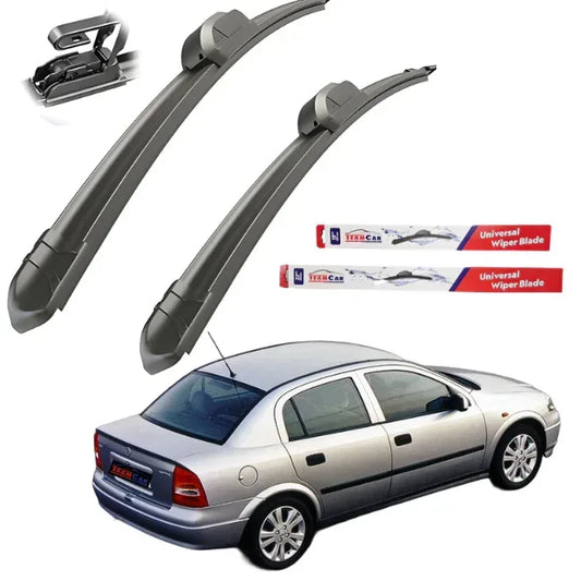 Stergatoare OPEL Astra G Sedan (1998–2004) TeamCar® Flat – Set fata - 221.ro