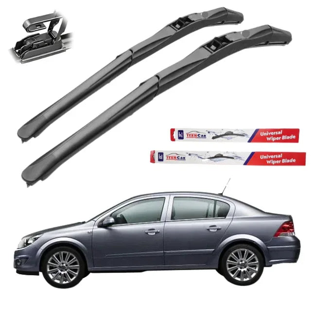 Stergatoare Opel Astra H Sedan (2004–2010) TeamCar® Hybrid – Set fata - 221.ro