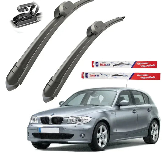 Stergatoare BMW Seria 1 E87, E81, E82, E88 (2004–2013) TeamCar® Flat – Set fata - 221.ro