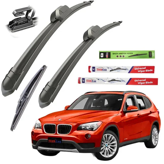 Ștergătoare TeamCar® BMW X1 E84 (2009–2015) – Set Complet Față + Spate - 221.ro