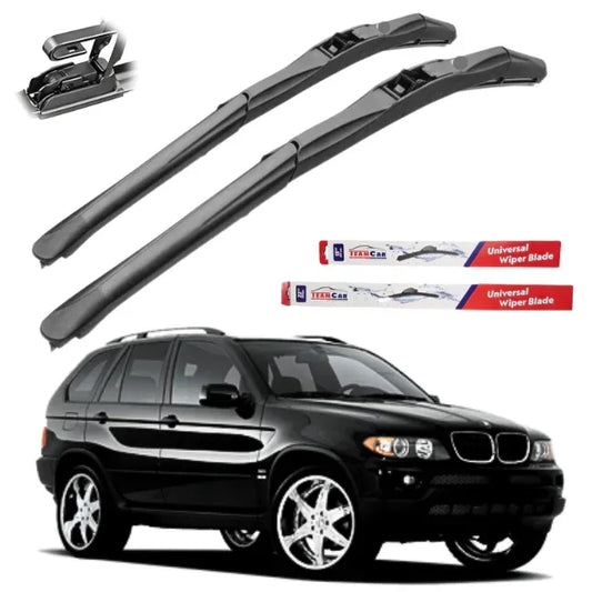 Stergatoare BMW X5 E53 (1999–2006) TeamCar® Hybrid – Set fata - 221.ro