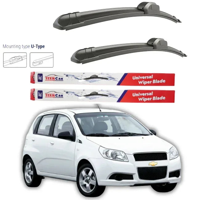 Stergatoare Chevrolet Aveo (T250, T255) HATCHBACK 2008-2011 – Set fata Flat - 221.ro