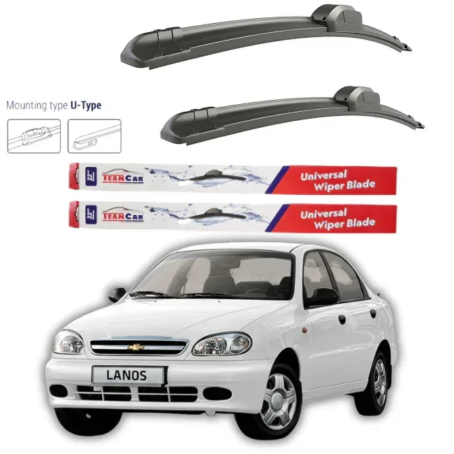 Stergatoare Chevrolet Lanos SEDAN – Set fata Flat - 221.ro