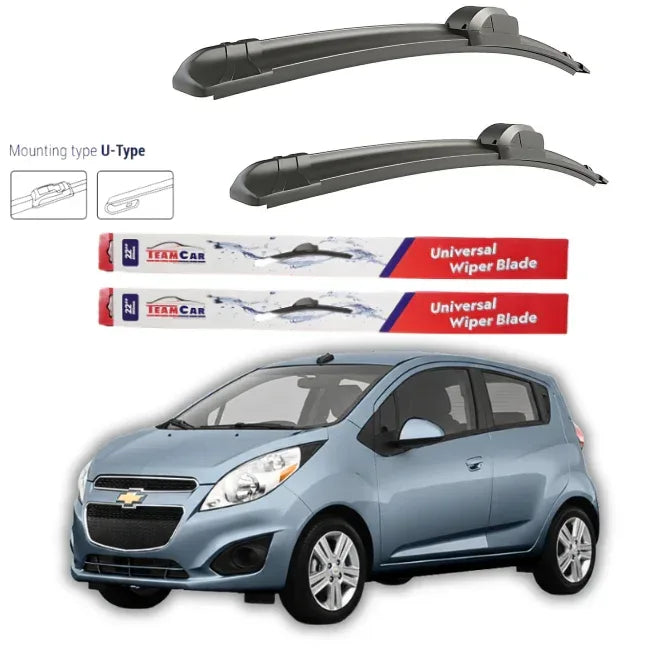 Stergatoare Chevrolet Spark (M300) 2010-2016 – Set fata Flat - 221.ro