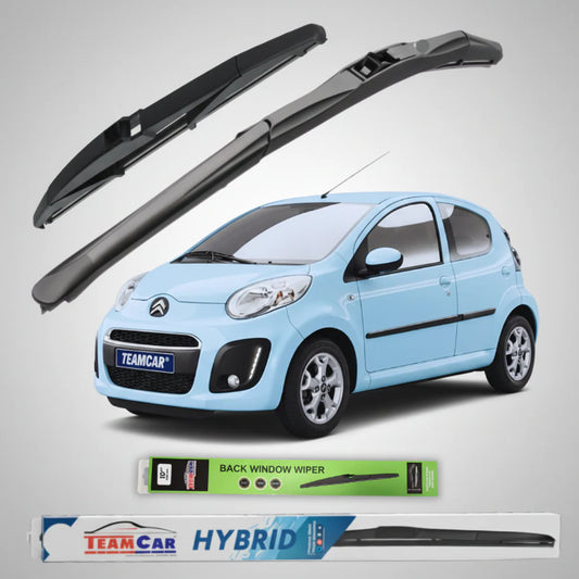 Ștergătoare Hibride TeamCar® Citroen C1 Facelift II 5 uși (2012–2014) | Set Complet