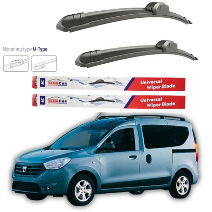 Ștergătoare Dacia Dokker MPV 2012 - 2015 – Set față Flat - 221.ro