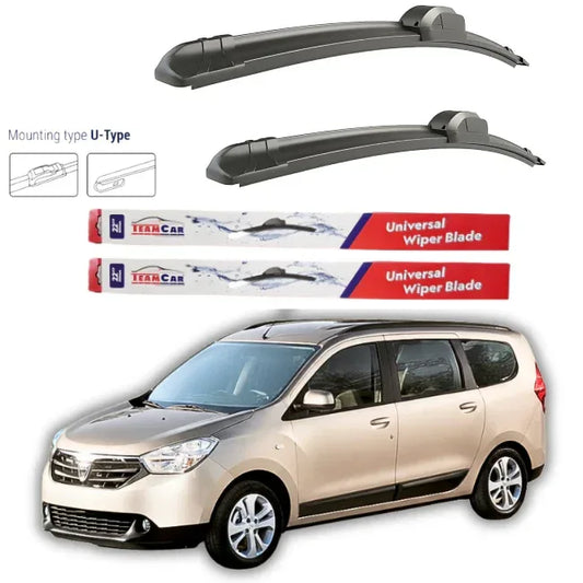 Ștergătoare Dacia Lodgy ESTATE, KOMBI 2012 - 2015 – Set față Flat - 221.ro