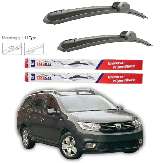 Ștergătoare Dacia Logan (MCV II) 2013-2015 – Set față Flat - 221.ro