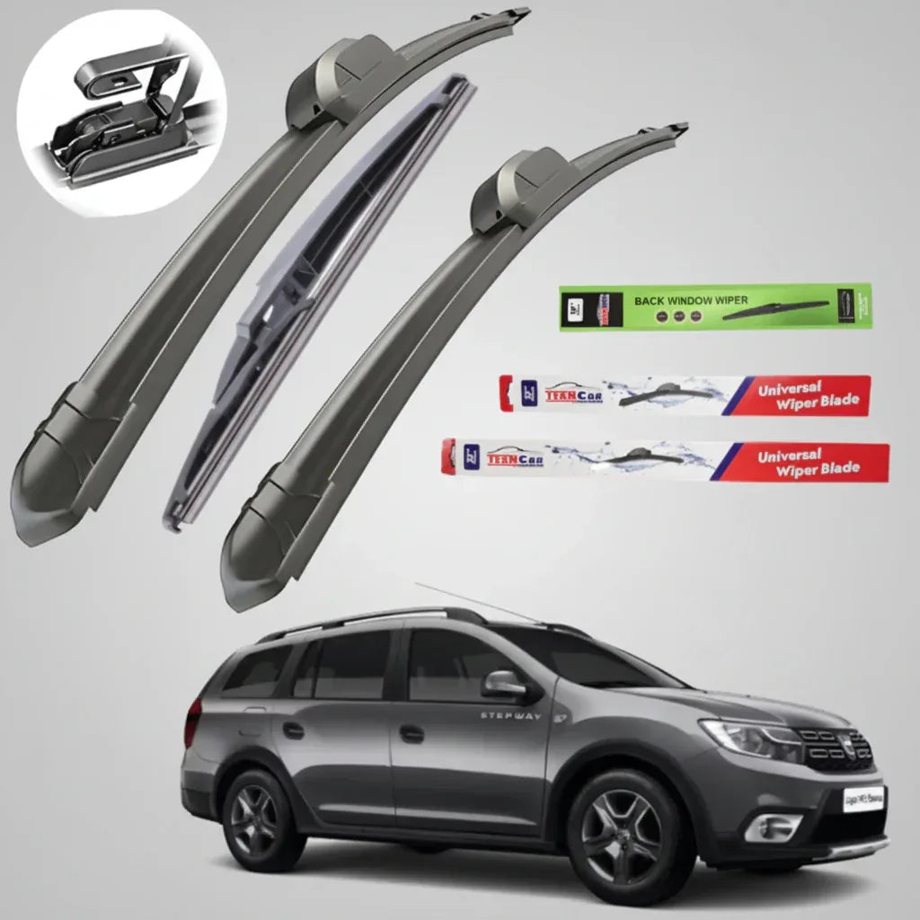 Ștergătoare Dacia Logan MCV Stepway (2017–2020) – Set Complet Flat - 221.ro
