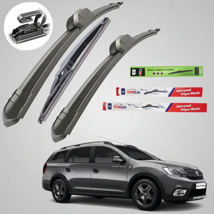 Ștergătoare Dacia Logan MCV Stepway (2017–2020) – Set Complet Flat - 221.ro