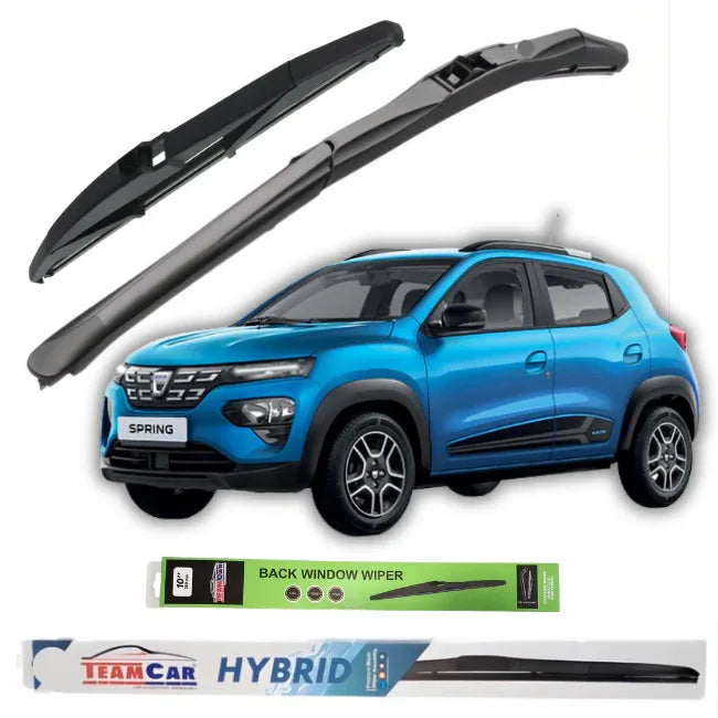 Ștergătoare Dacia Spring (2021–2025) TeamCar®– Set Complet Hybrid - 221.ro