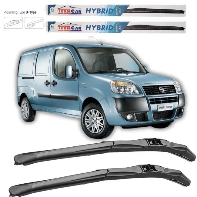 Ștergătoare Fiat Doblo I Cargo (2001–2010) Hybrid – Set față - 221.ro