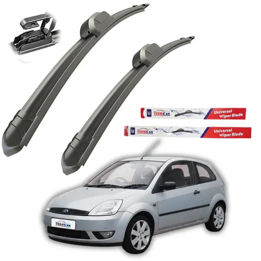 Ștergătoare Ford Fiesta V Hatchback 3 uși (2002–2005) – Set față Flat - 221.ro