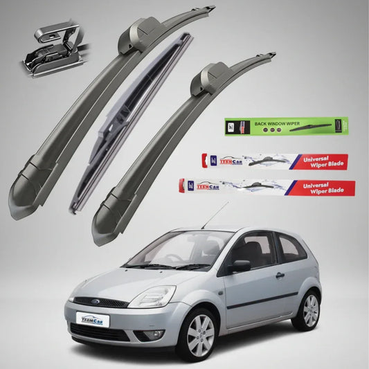 Ștergătoare Ford Fiesta V Hatchback 3 uși (2002–2005) – Set Complet Flat - 221.ro