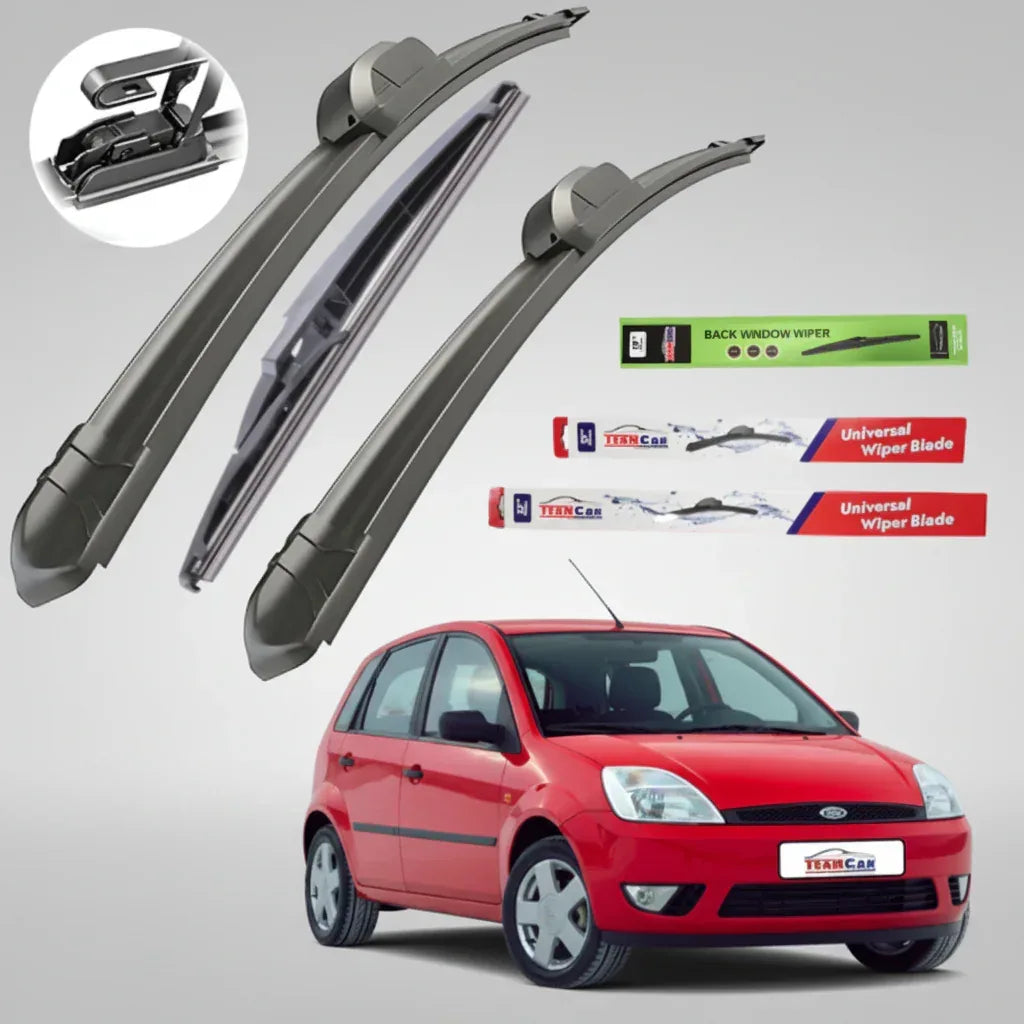 Ștergătoare Ford Fiesta V Hatchback 5 uși (2002–2005) – Set Complet Flat - 221.ro