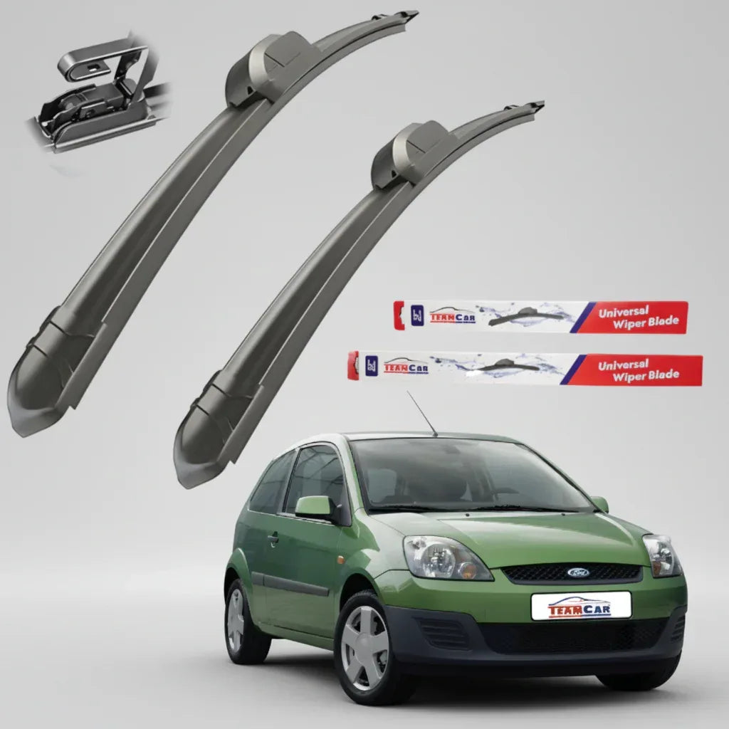 Ștergătoare Ford Fiesta V FL Hatchback 3 uși (2005–2008) – Set față Flat - 221.ro