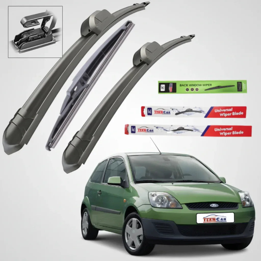 Ștergătoare Ford Fiesta V FL Hatchback 3 uși (2005–2008) – Set Complet Flat - 221.ro