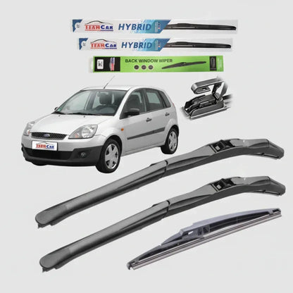 Ștergătoare Ford Fiesta V FL Hatchback 5 uși (2005–2008) – Set Complet Hybrid - 221.ro