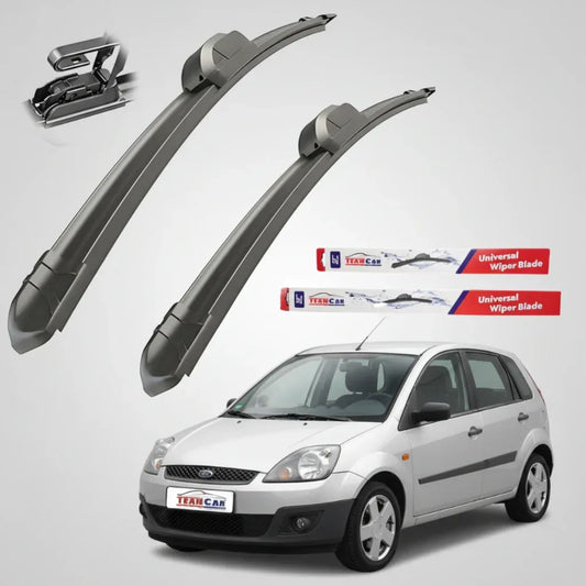 Ștergătoare Ford Fiesta V FL Hatchback 5 uși (2005–2008) – Set față Flat - 221.ro